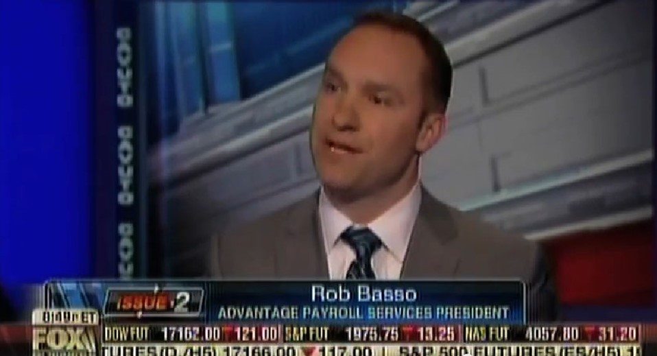 Rob Basso on Fox Business News.